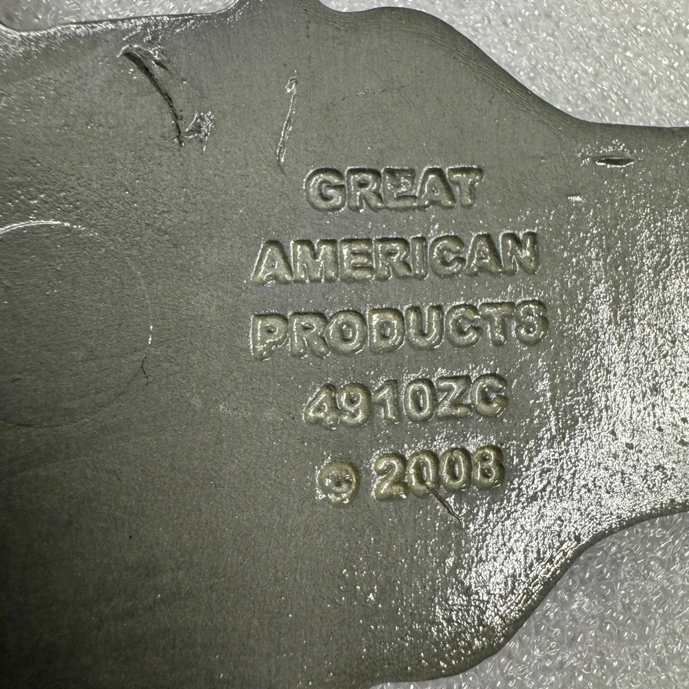 Great American‎ Products 2008 Guitar Headstock Belt Buckle Black